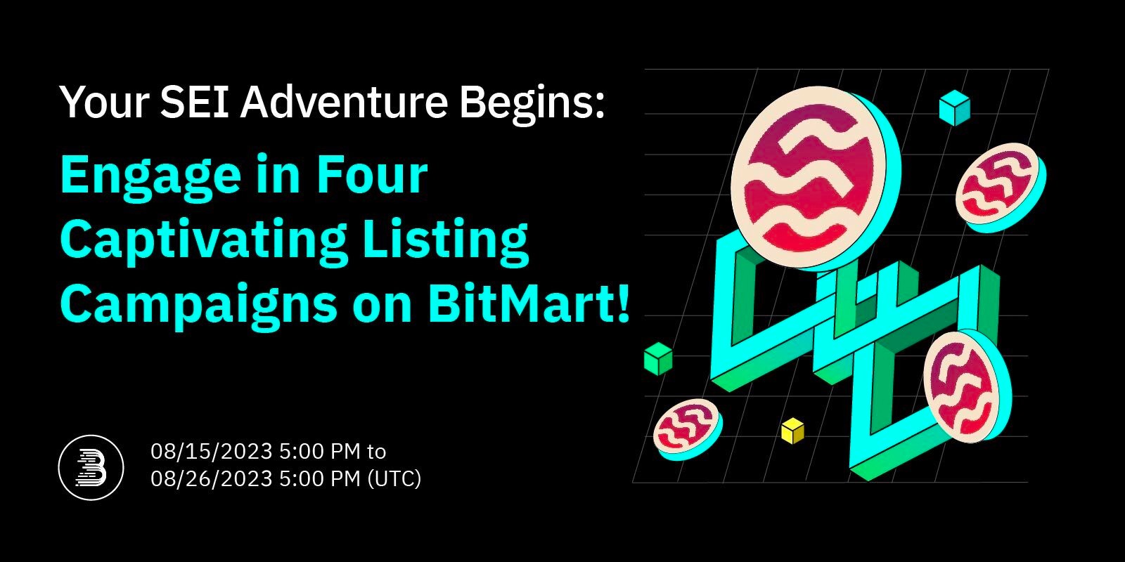 Your SEI Adventure Begins: Engage in Four Captivating Listing Campaigns on  BitMart!