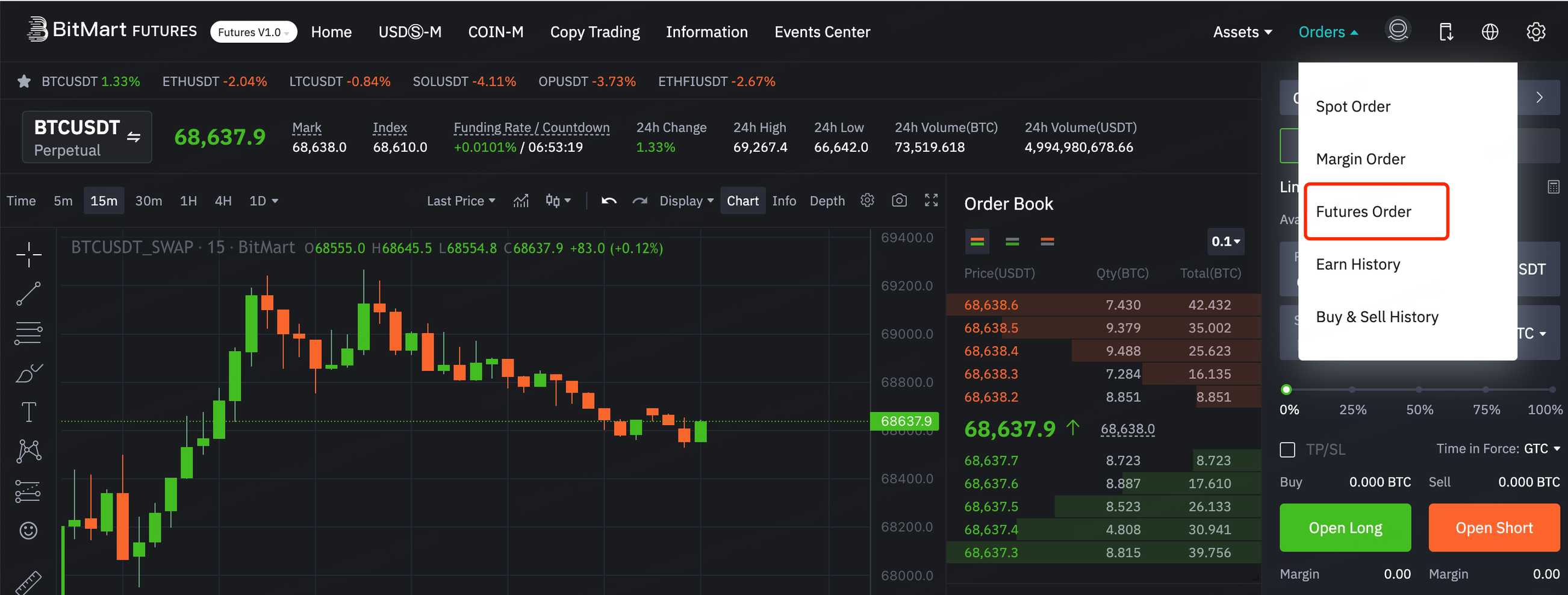 How to Download Your USDT-Based and Coin-Based Contract Order Records –  BitMart