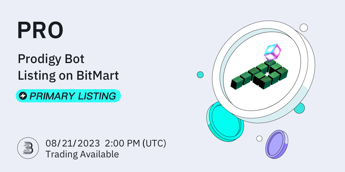 Listado principal de Prodigy Bot (PRO) en BitMart – BitMart