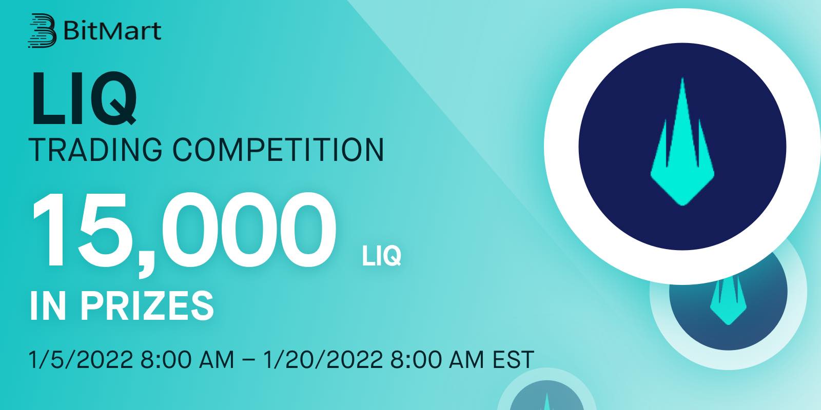 LIQ Trading Competition - 15,000 LIQ in Prizes!